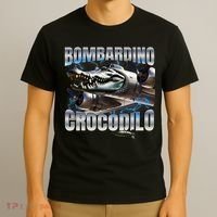 Italian Brainrot Bombardino Crocodilo T-Shirt thumb 3