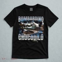 Italian Brainrot Bombardino Crocodilo T-Shirt thumb 5