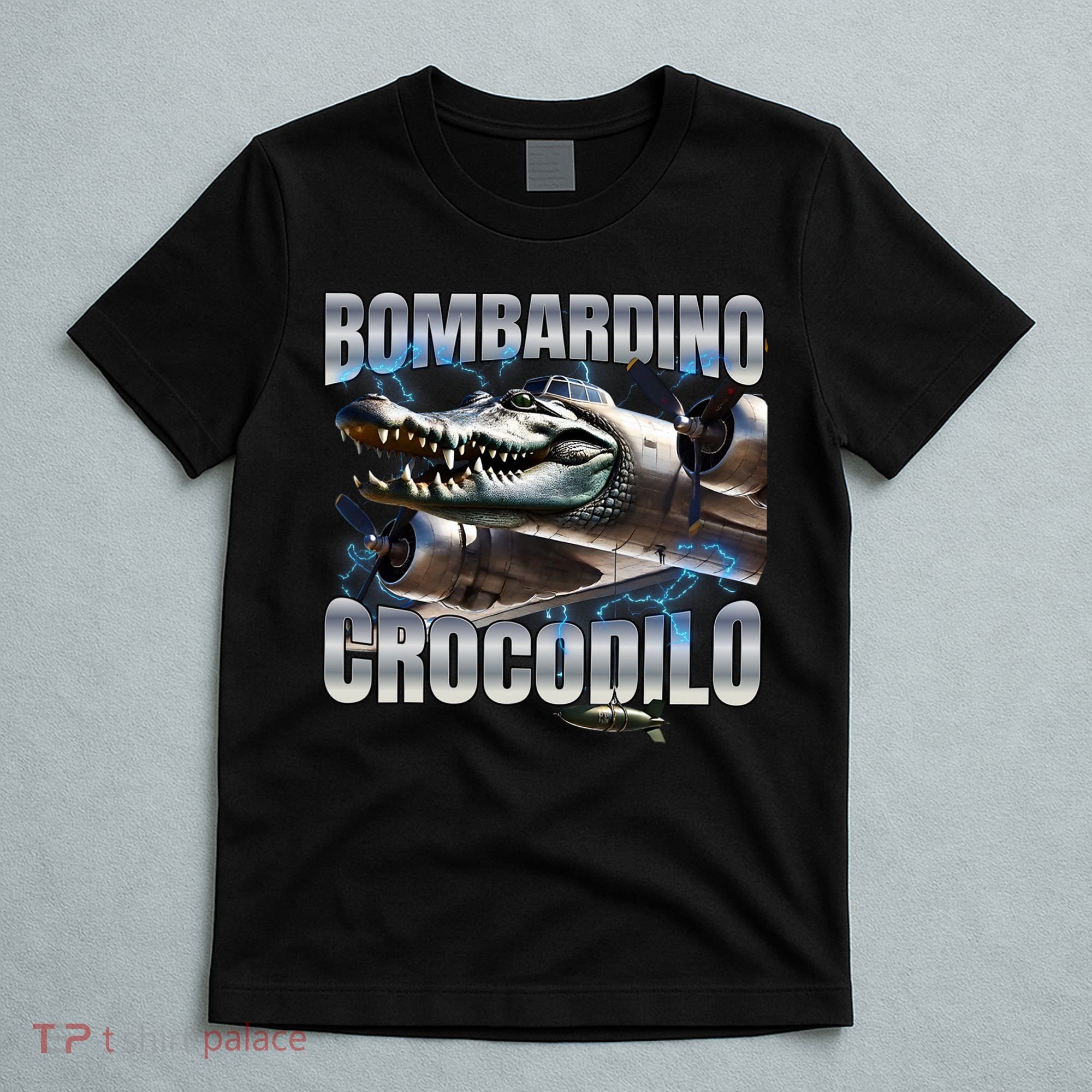 Italian Brainrot Bombardino Crocodilo T-Shirt