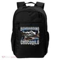Italian Brainrot Bombardino Crocodilo Backpack thumb 0