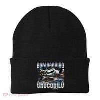 Italian Brainrot Bombardino Crocodilo Beanie thumb 0