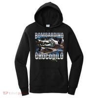 Italian Brainrot Bombardino Crocodilo Women's Hoodie thumb 0