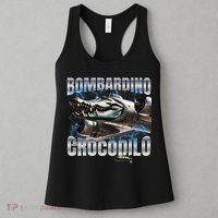 Italian Brainrot Bombardino Crocodilo Women's Tank Top thumb 3