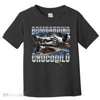 Italian Brainrot Bombardino Crocodilo Toddler T-Shirt thumb 0