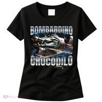 Italian Brainrot Bombardino Crocodilo Women's T-Shirt thumb 0