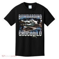 Italian Brainrot Bombardino Crocodilo Kids T-Shirt thumb 0