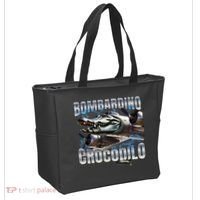 Italian Brainrot Bombardino Crocodilo Tote Bag thumb 2