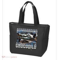 Italian Brainrot Bombardino Crocodilo Tote Bag thumb 3