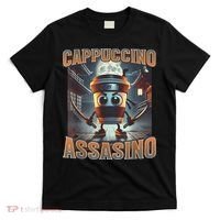 Italian Brainrot Cappuccino Assassino, Funny Cappuccino Meme T-Shirt thumb 0
