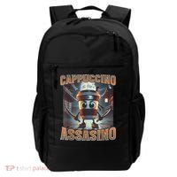 Italian Brainrot Cappuccino Assassino, Funny Cappuccino Meme Backpack thumb 0