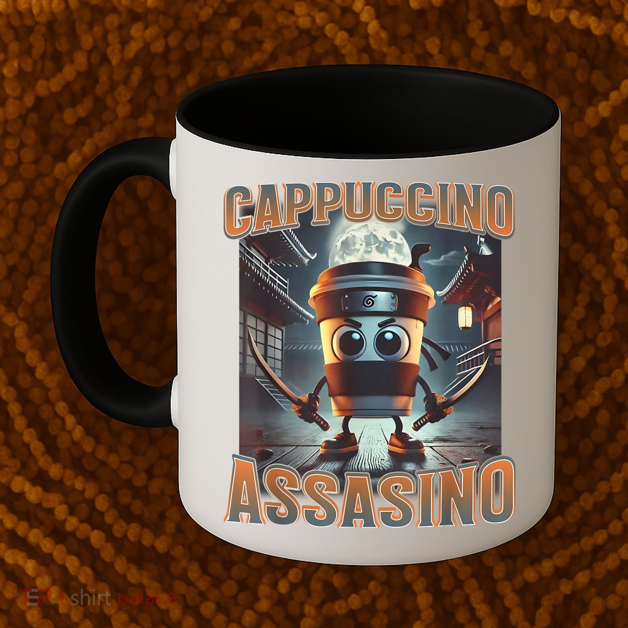 Italian Brainrot Cappuccino Assassino, Funny Cappuccino Meme Coffee Mug