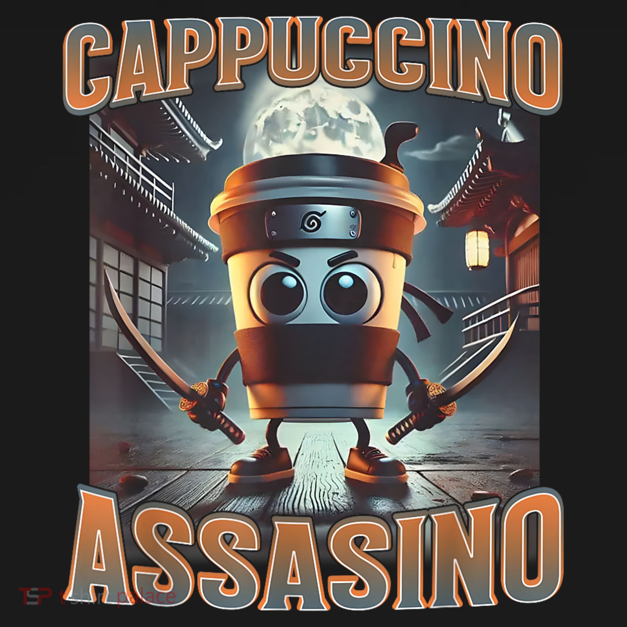 Italian Brainrot Cappuccino Assassino, Funny Cappuccino Meme Women's Hoodie