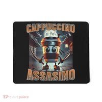 Italian Brainrot Cappuccino Assassino, Funny Cappuccino Meme Mousepad thumb 0