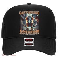 Italian Brainrot Cappuccino Assassino, Funny Cappuccino Meme Hat thumb 0