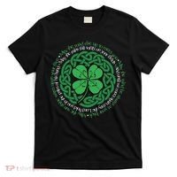 Irish Blessing, Celtic Knot & 4Leaf Clover Luck T-Shirt thumb 0