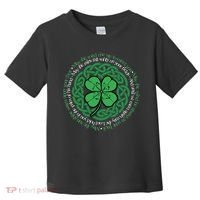Irish Blessing, Celtic Knot & 4Leaf Clover Luck Toddler T-Shirt thumb 0