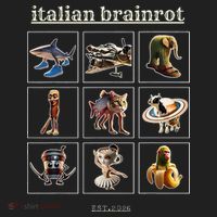 Italian Brainrot Characaters Meme Gen Z Funny Humor Hat thumb 2