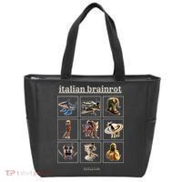 Italian Brainrot Characaters Meme Gen Z Funny Humor Tote Bag thumb 0