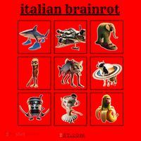 Italian Brainrot Characaters Meme Gen Z Funny Humor Santa Hat thumb 1