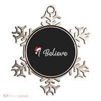 I Believe Cute Santa Hat Christmas Believe In Santa Gift Ornament thumb 0