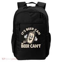 It's Beer Can Not Beer Can't Funny Retro Backpack thumb 0