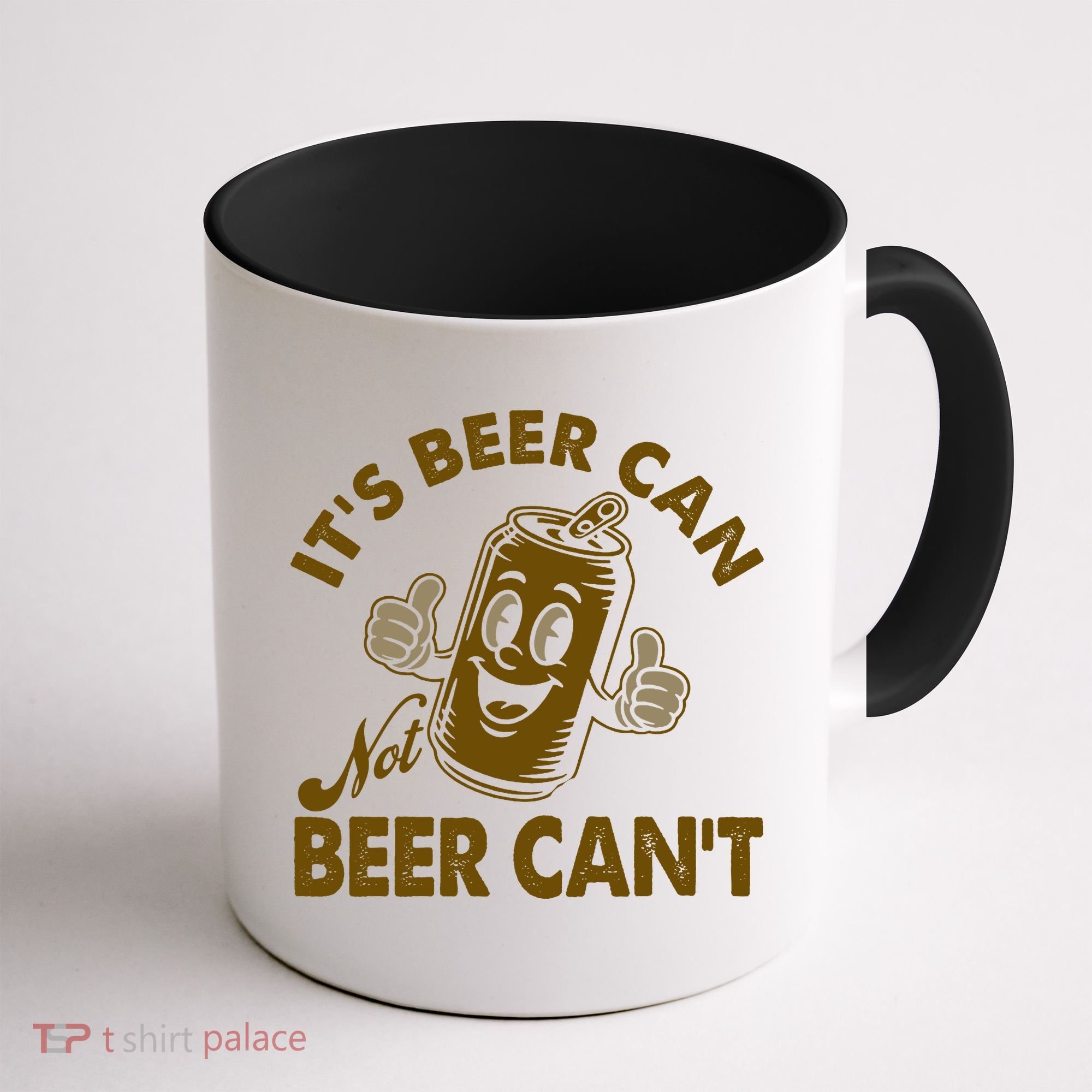 It's Beer Can Not Beer Can't Funny Retro Coffee Mug