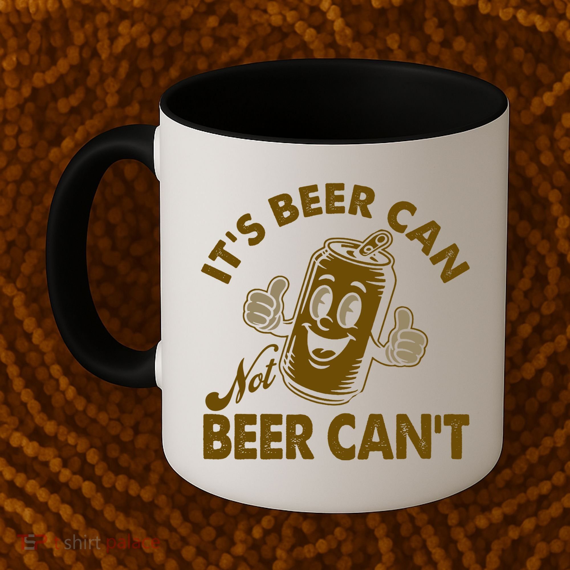 It's Beer Can Not Beer Can't Funny Retro Coffee Mug