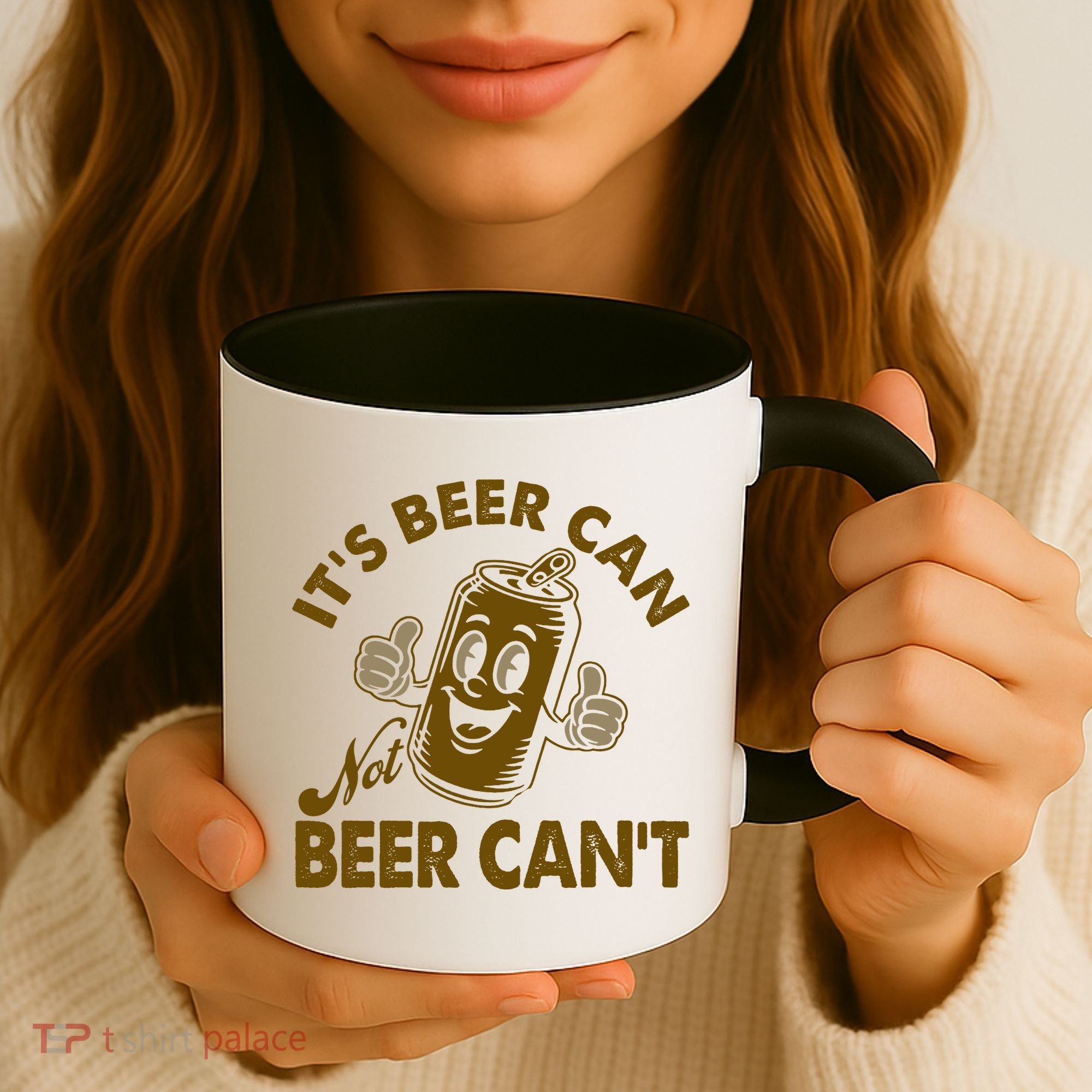 It's Beer Can Not Beer Can't Funny Retro Coffee Mug