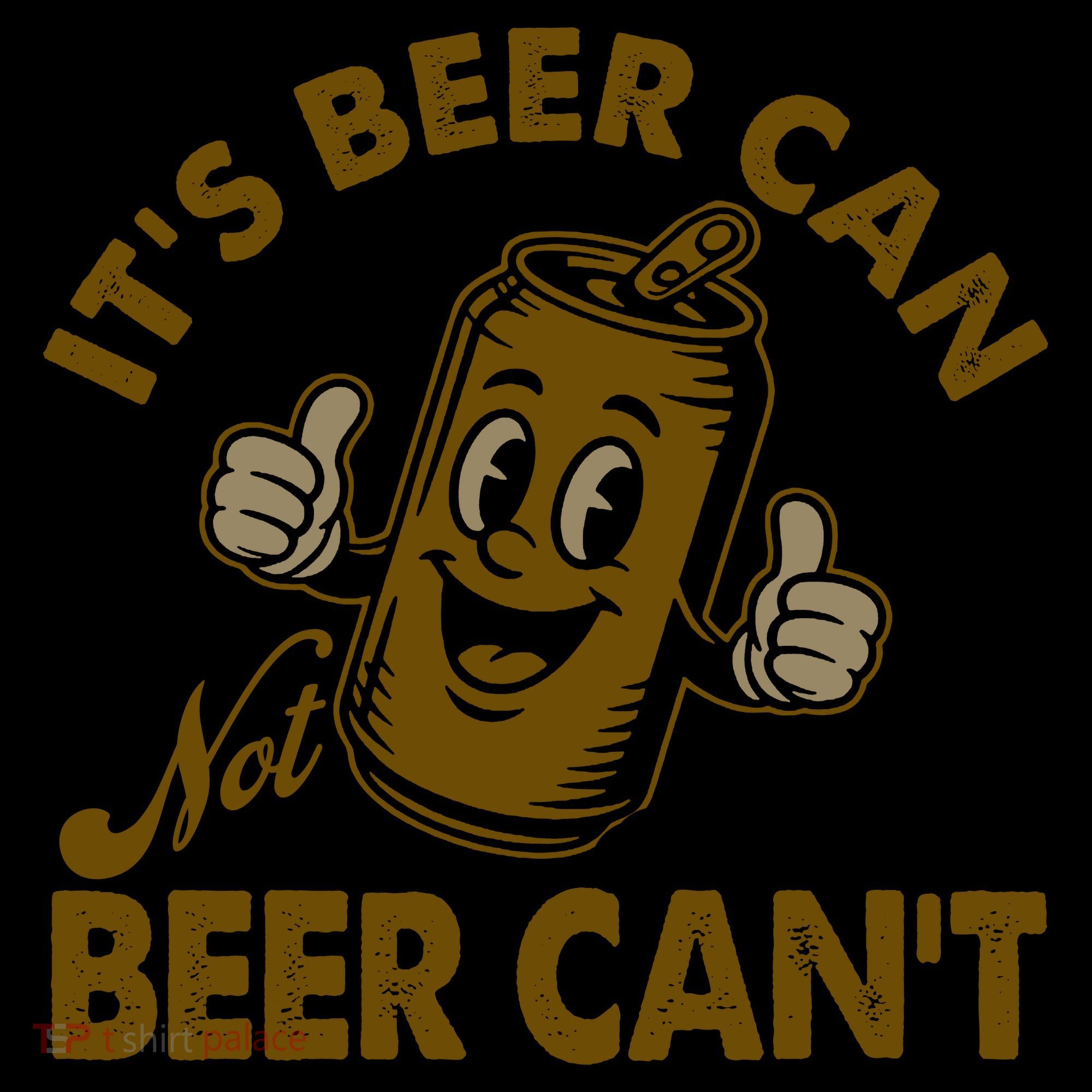 It's Beer Can Not Beer Can't Funny Retro Coffee Mug