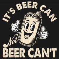 It's Beer Can Not Beer Can't Funny Retro Visor thumb 3