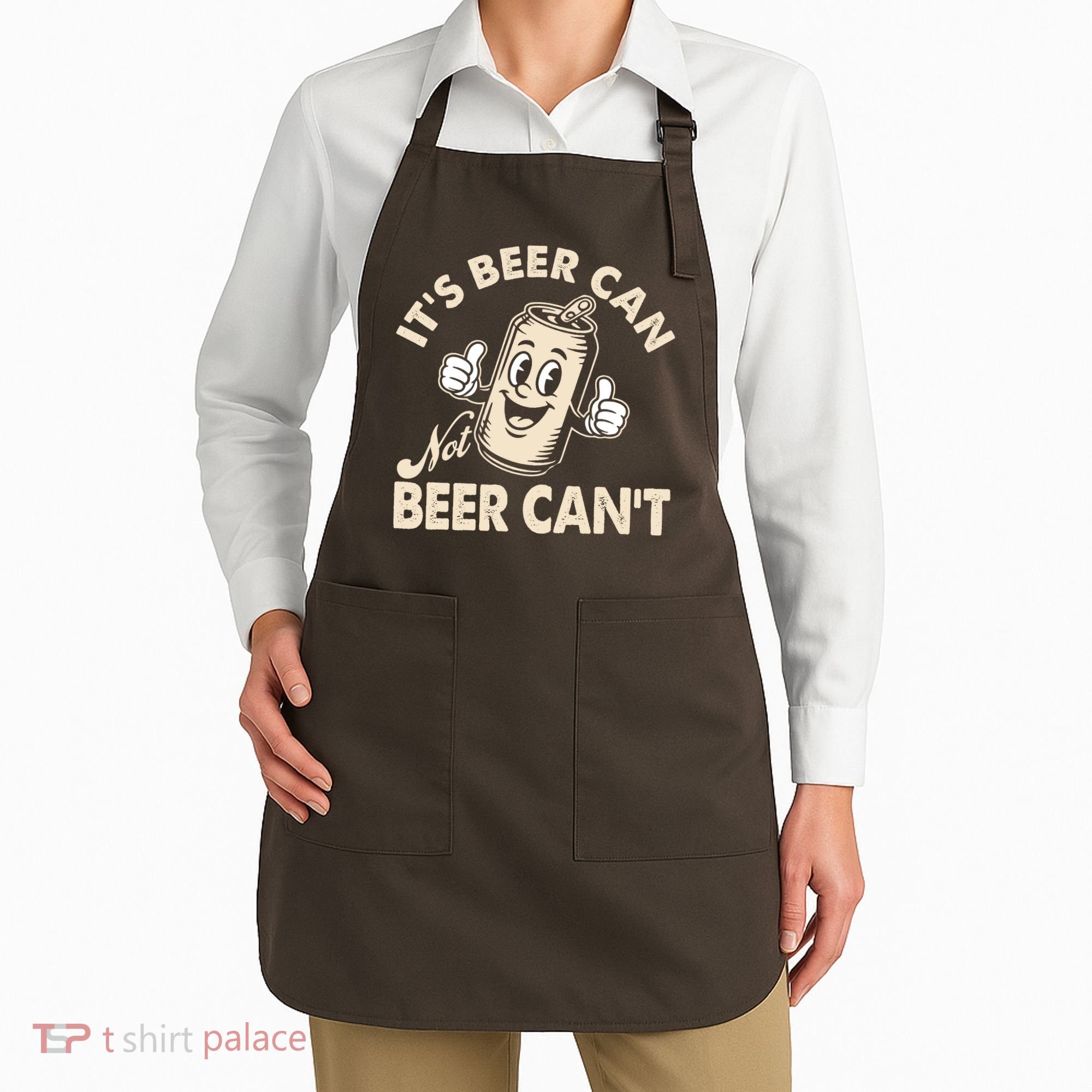 It's Beer Can Not Beer Can't Funny Retro Apron