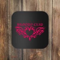 Imnotclip Bloody Clip Heart Coaster thumb 0