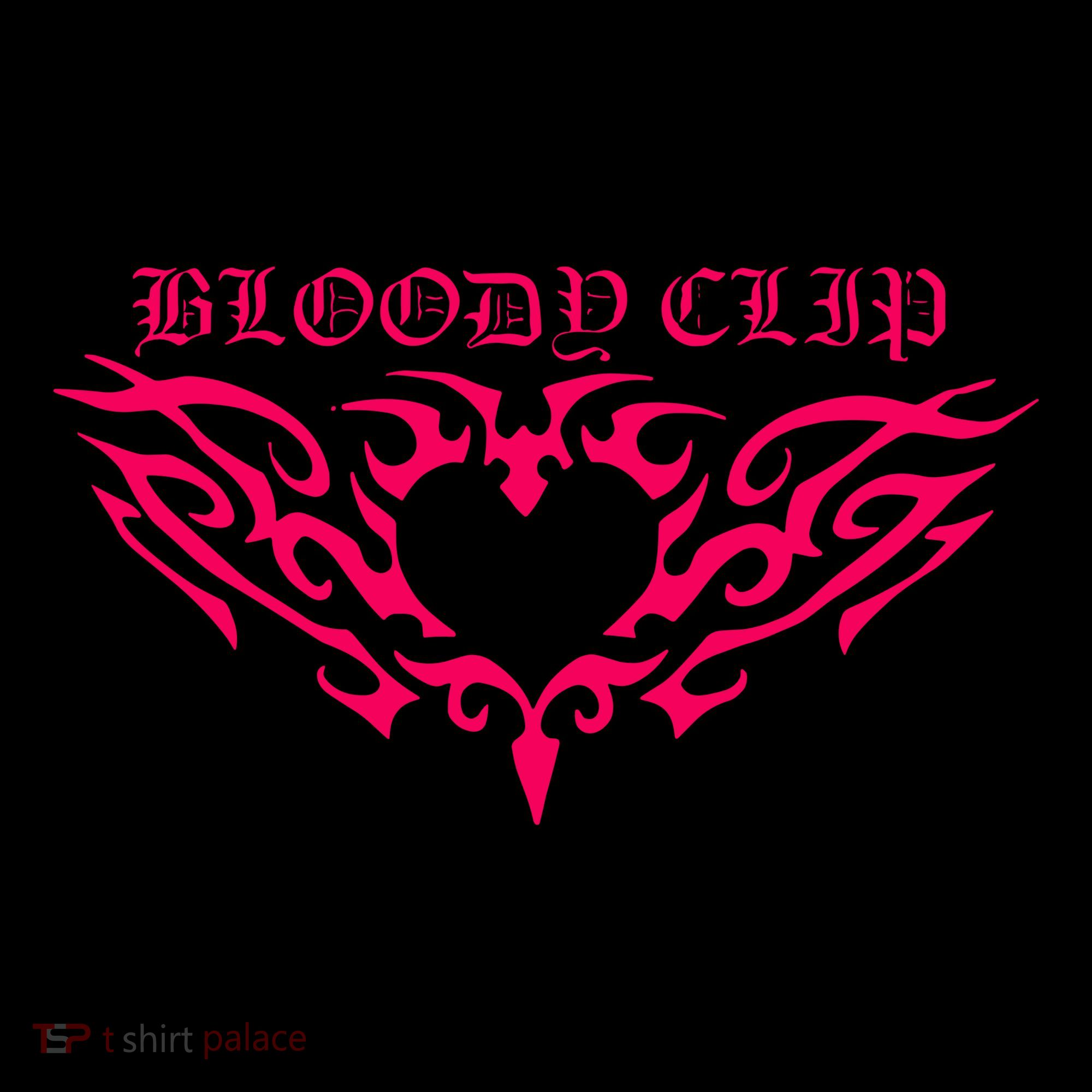 Imnotclip Bloody Clip Heart Women's Hoodie