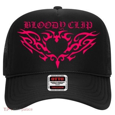 Imnotclip Bloody Clip Heart Hat