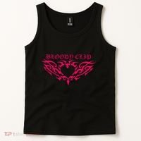 Imnotclip Bloody Clip Heart Tank Top thumb 2
