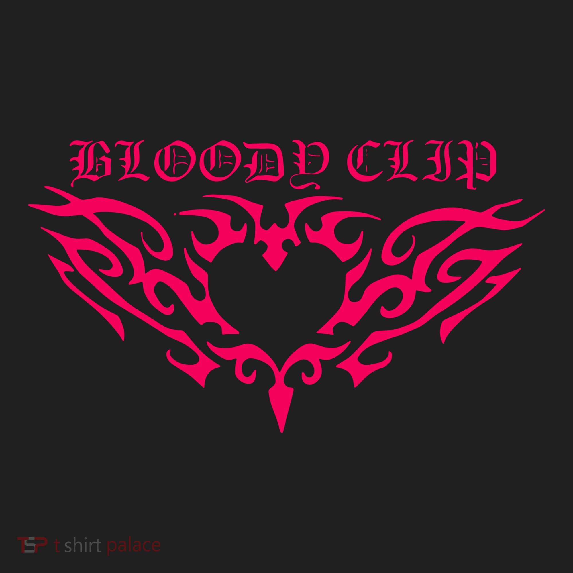 Imnotclip Bloody Clip Heart Golf Towel