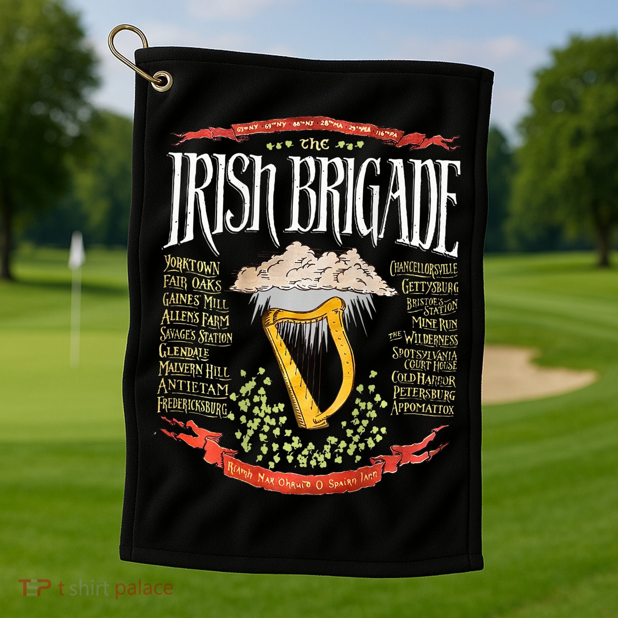 Irish Brigade Civil War Golf Towel