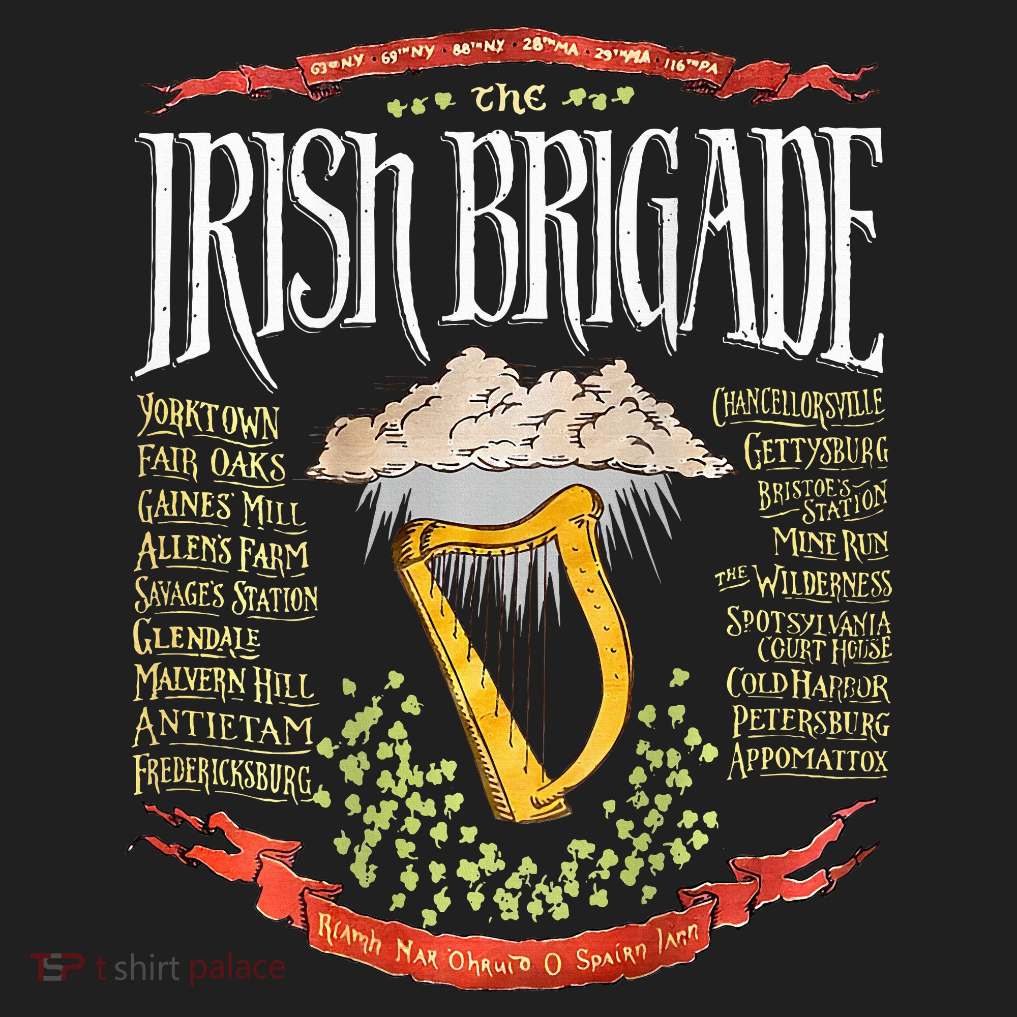 Irish Brigade Civil War Golf Towel