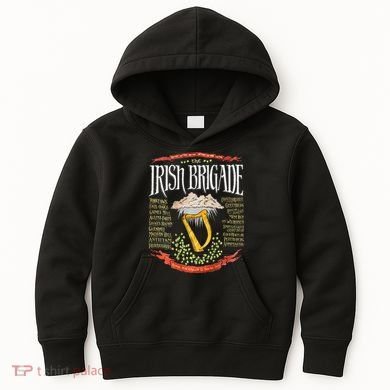 Irish Brigade Civil War Kids Hoodie