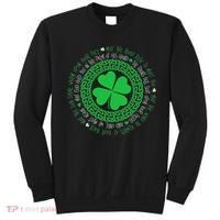 Irish Blessing Celtic Knot 4 Leaf Clover St Patrick's Day Sweatshirt thumb 0