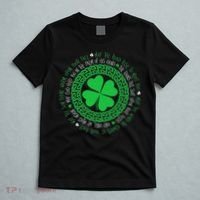 Irish Blessing Celtic Knot 4 Leaf Clover St Patrick's Day T-Shirt thumb 5