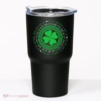 Irish Blessing Celtic Knot 4 Leaf Clover St Patrick's Day Tumbler thumb 0