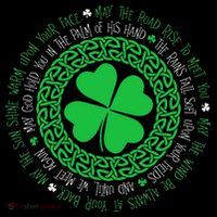 Irish Blessing Celtic Knot 4 Leaf Clover St Patrick's Day Tank Top thumb 6