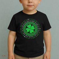 Irish Blessing Celtic Knot 4 Leaf Clover St Patrick's Day Toddler T-Shirt thumb 2
