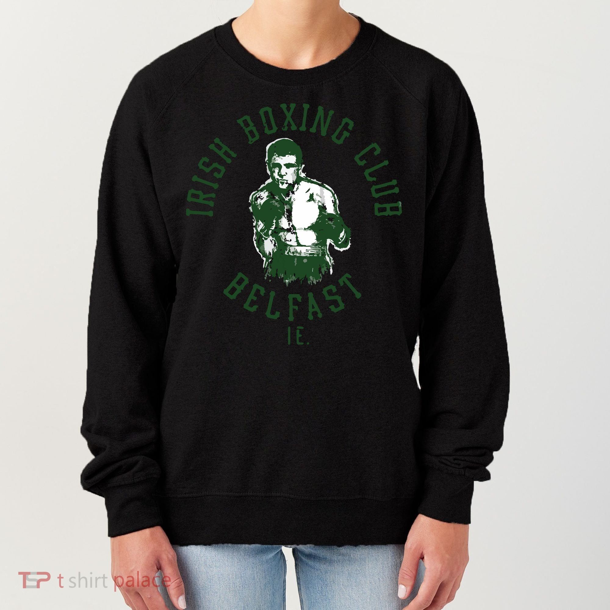 Irish Boxing Club Belfast Graphic Women's Sweatshirt