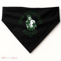 Irish Boxing Club Belfast Graphic USA-Made Doggie Bandana thumb 0