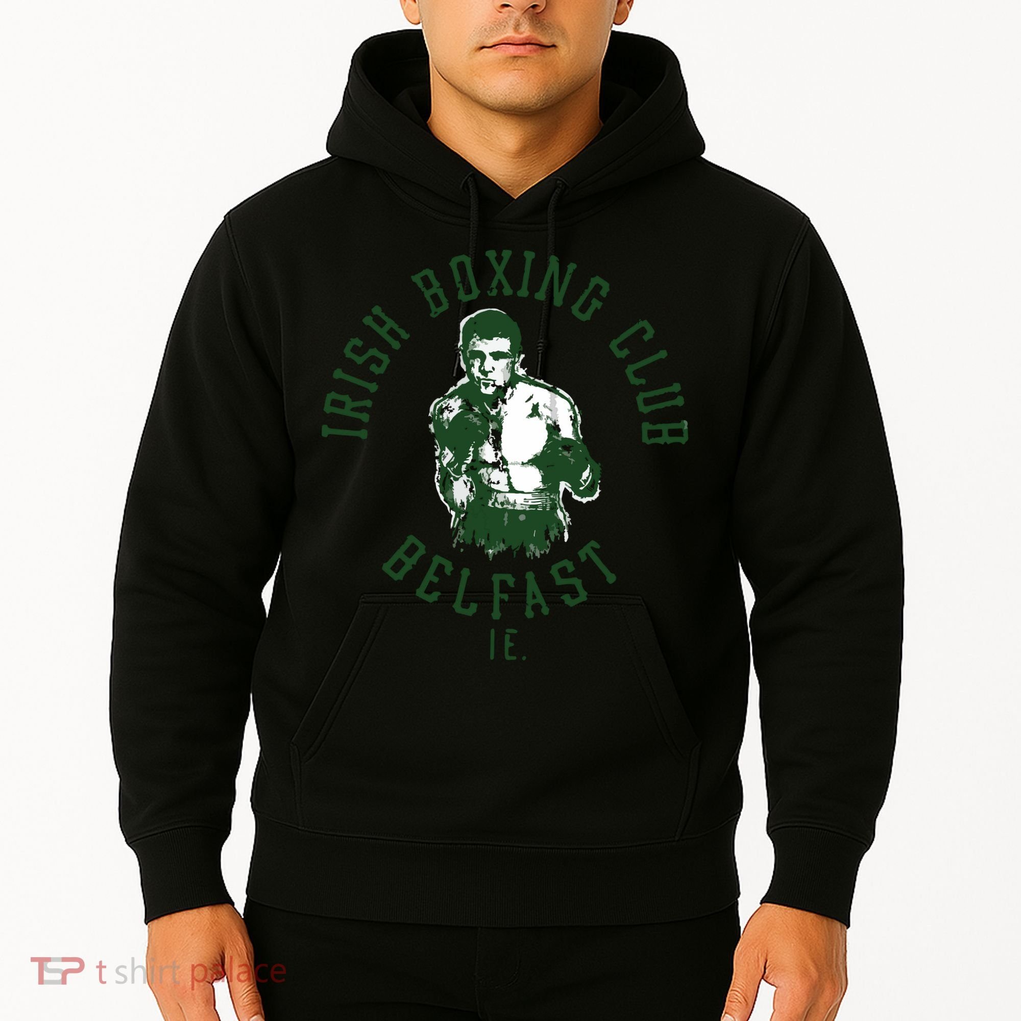 Irish Boxing Club Belfast Graphic Hoodie