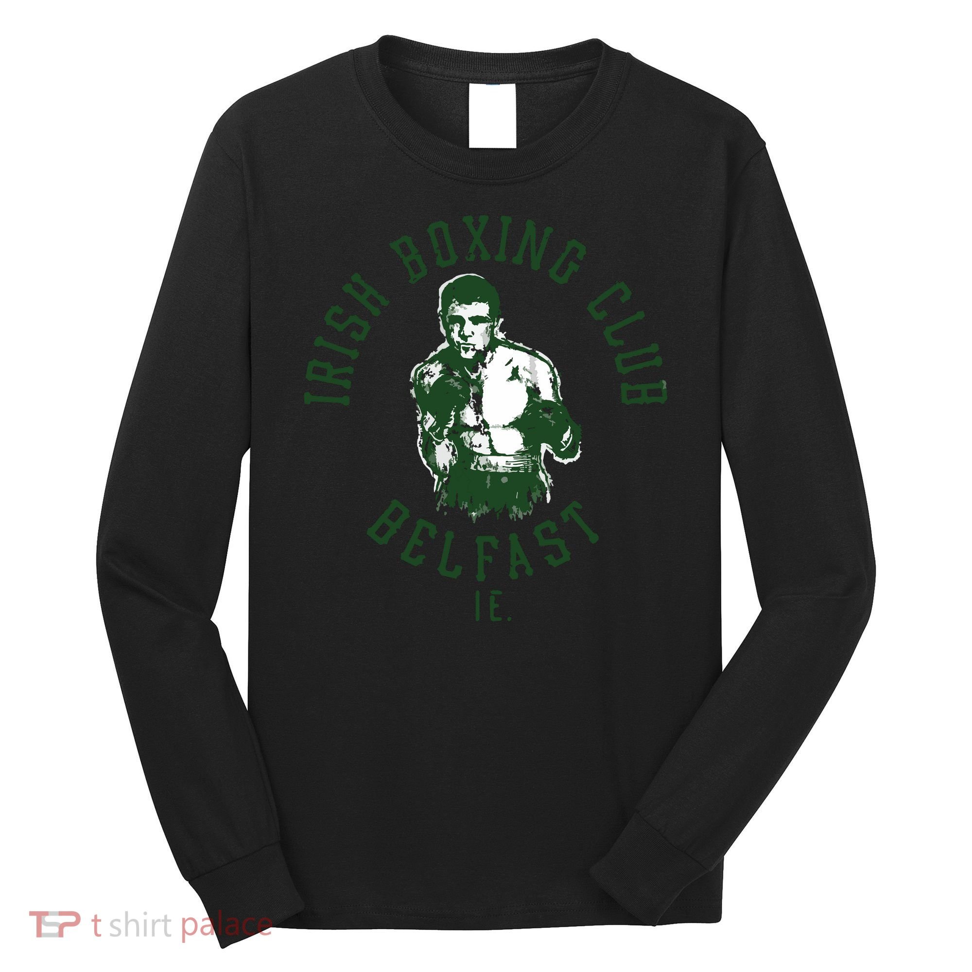 Irish Boxing Club Belfast Graphic Long Sleeve Shirt