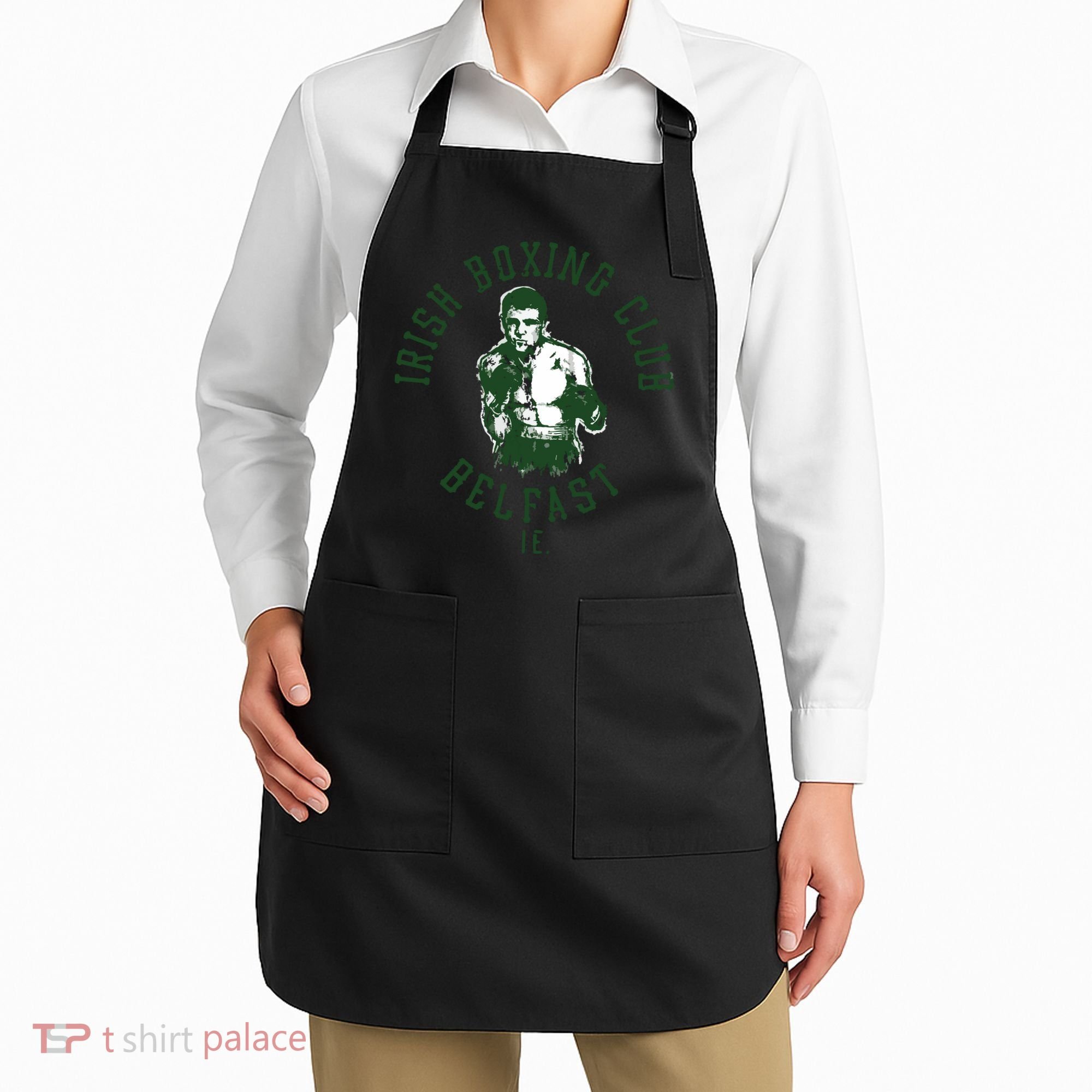 Irish Boxing Club Belfast Graphic Apron
