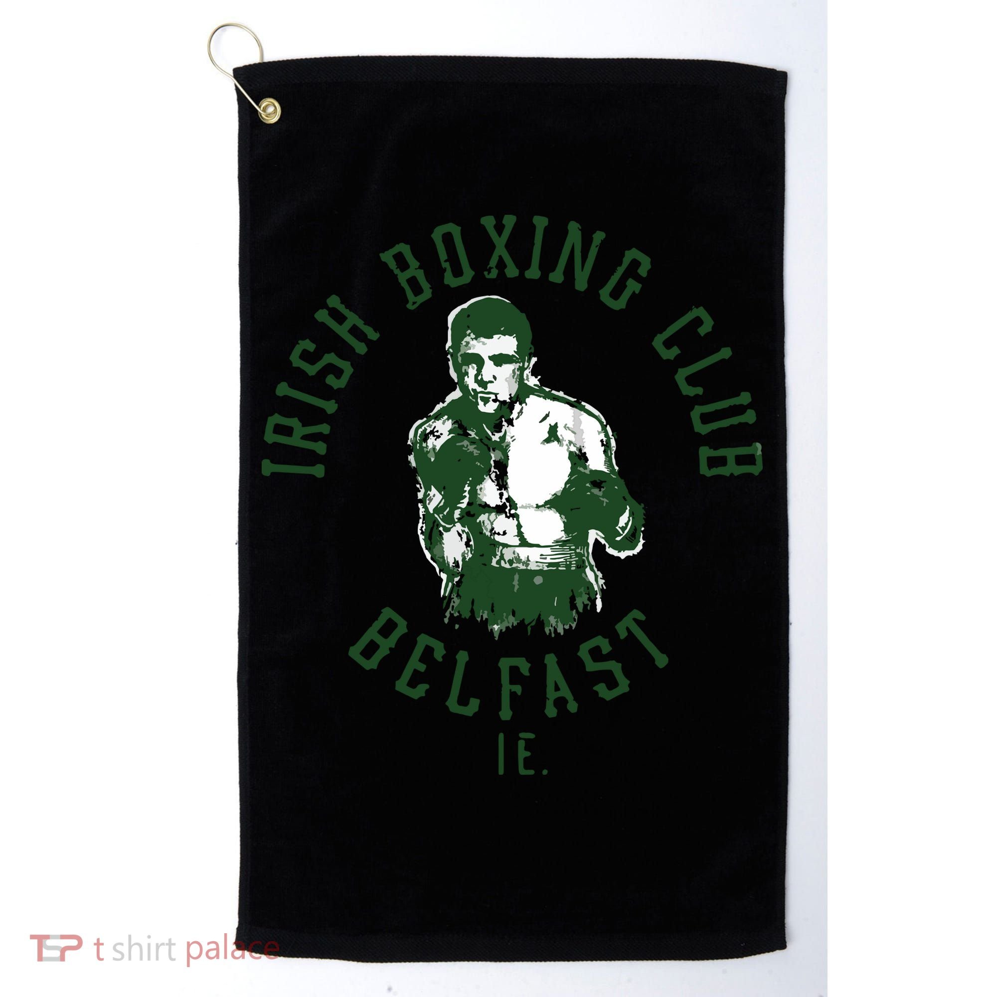Irish Boxing Club Belfast Graphic Golf Towel